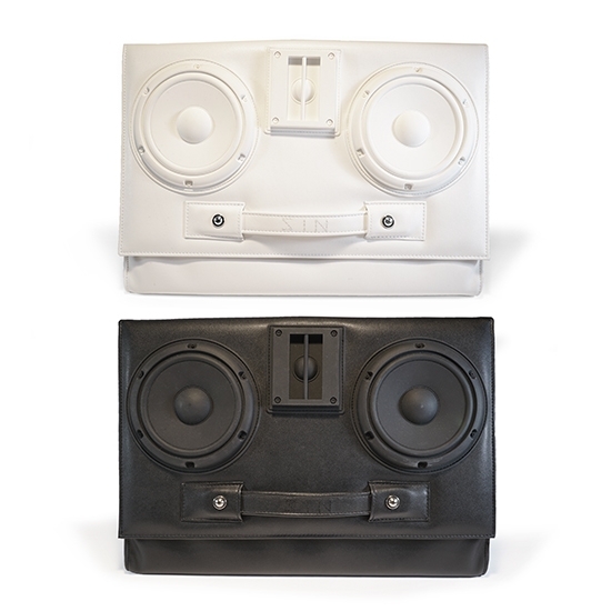 Speaker Convertible Clutch Bag