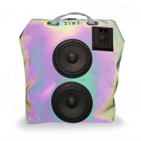 Speaker Convertible Backpack / 光るReflector